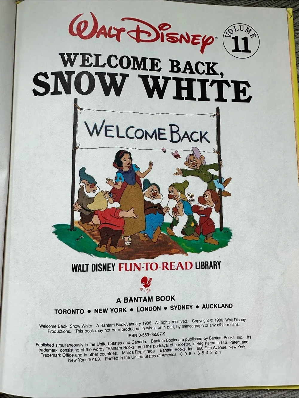 Disney material text appears